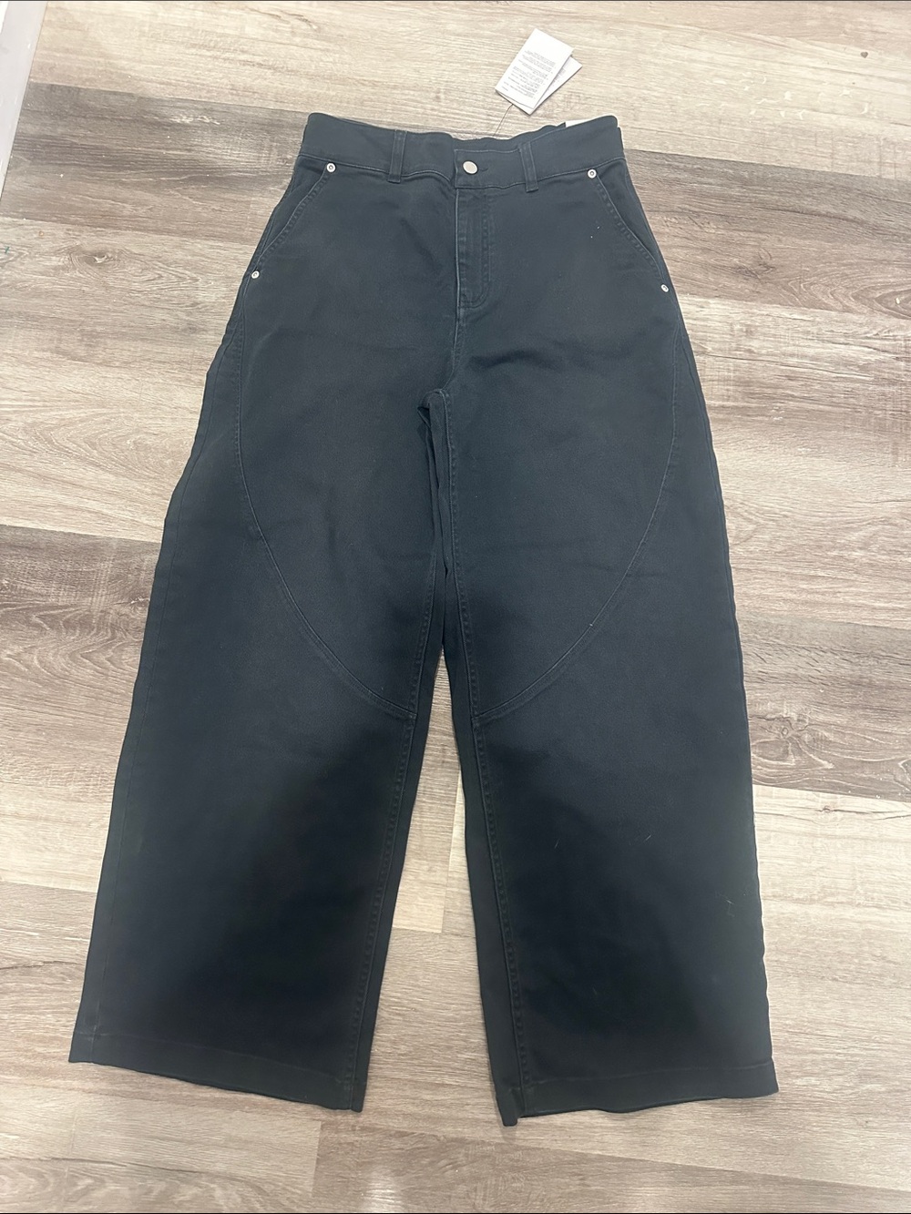 Jordan Black Wide-Leg Women’s Jeans
